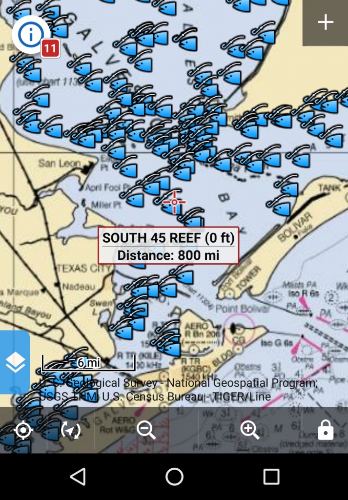 Texas Fishing Hot Spots Maps