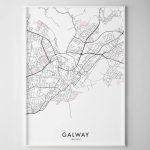 Galway Map Print | Chelsea Chelsea   Galway City Map Printable