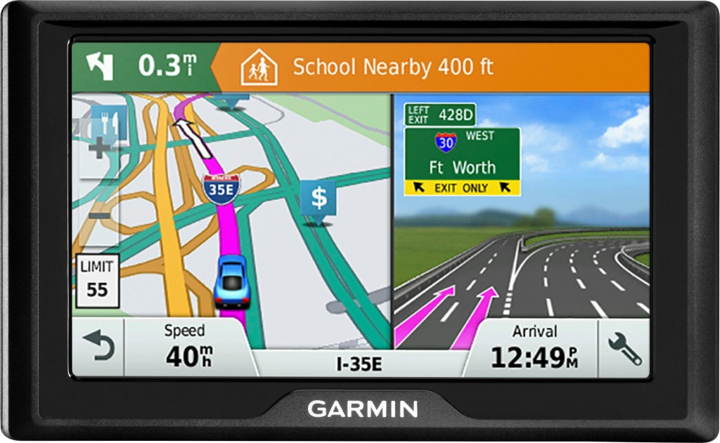 Garmin Drive 51 Lm 5&amp;quot; Gps With Lifetime Map Updates Black 010-01678 - Garmin California Map