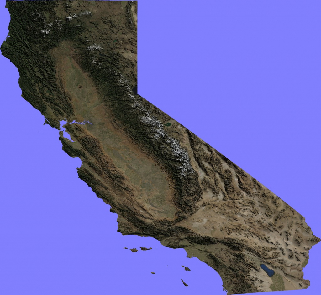 Gelib On Reddit - California Topographic Map Elevations