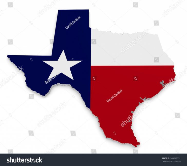 Geographic Id Map Texas