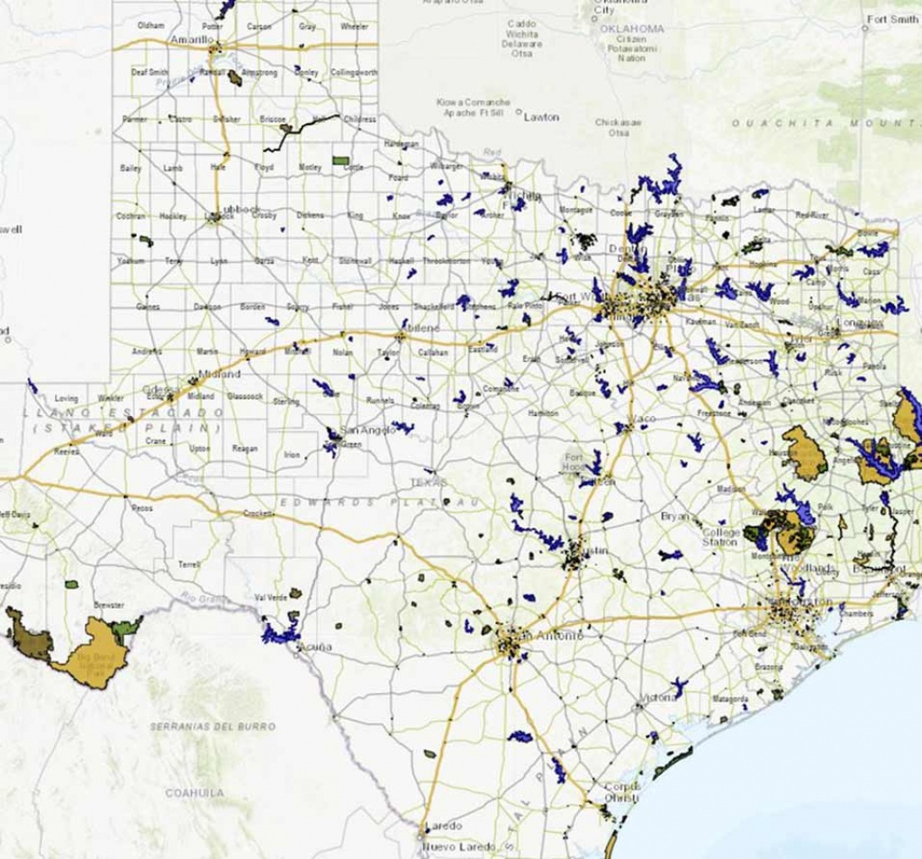 Geographic Information Systems (Gis) - Tpwd - Texas County Gis Map