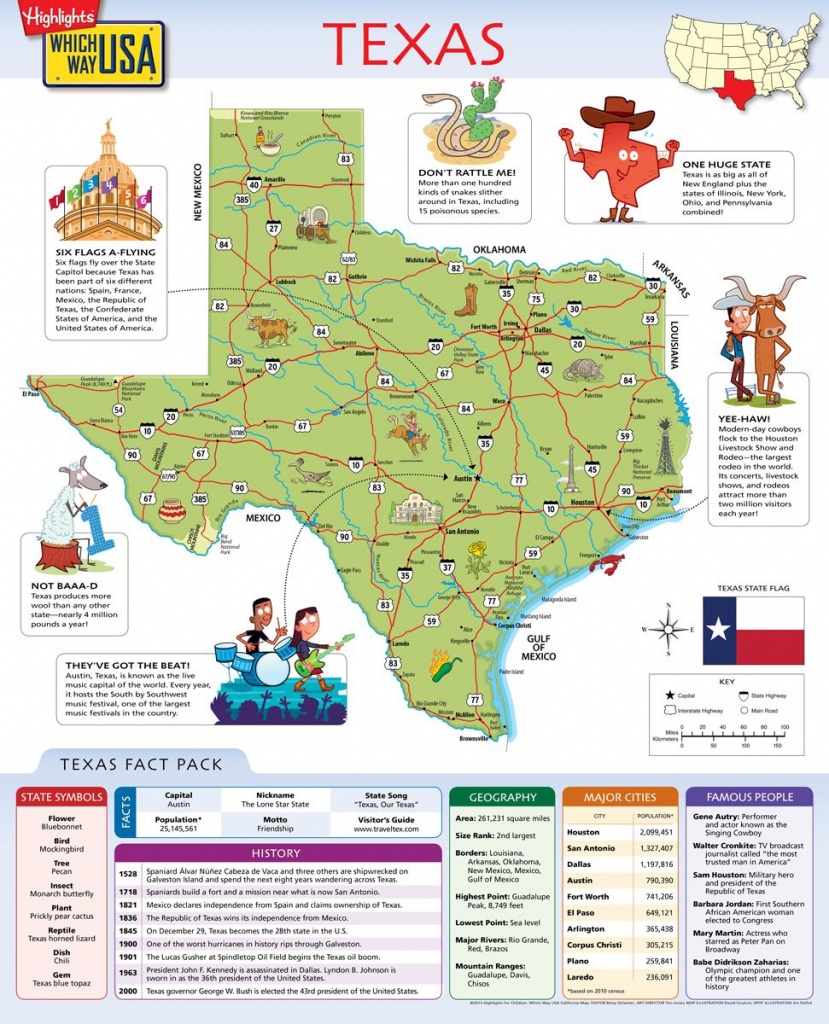 Geography Books For Kids With Usa Puzzles | Which Way Usa - Texas Map Puzzle