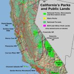 Geology Cafe   California Public Lands Map