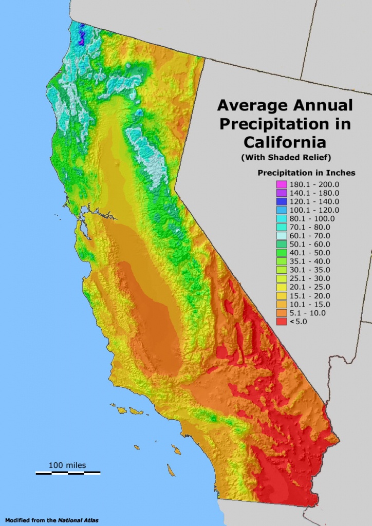 Geology Cafe - California Temperature Map Today