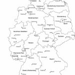 Germany Printable, Blank Map, Bonn, Berlin, Europe, Royalty Free   Printable Map Of Germany