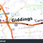 Giddings Texas Usa On Map Stock Photo (Edit Now) 1193750836   Giddings Texas Map