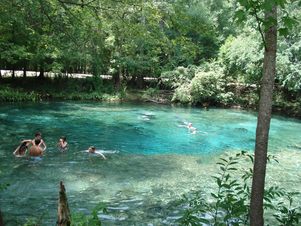 Ginnie Springs - Wikipedia - Ginnie Springs Florida Map