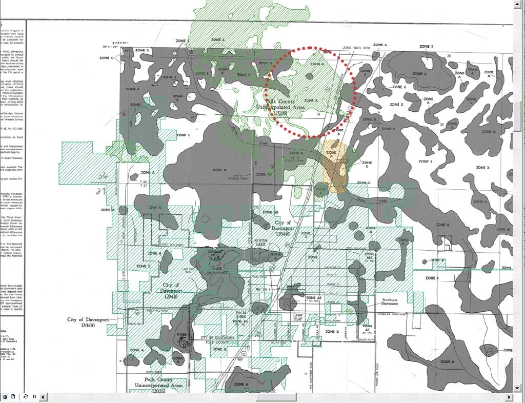 Gis-Ing Flood Data - Polk County Florida Parcel Map