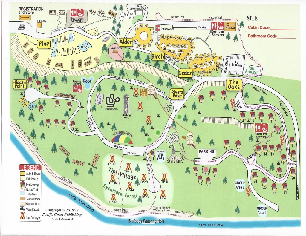 Glamping!!! Ventura Ranch Koa*** | Camp Grounds | Death Valley - California Tent Camping Map