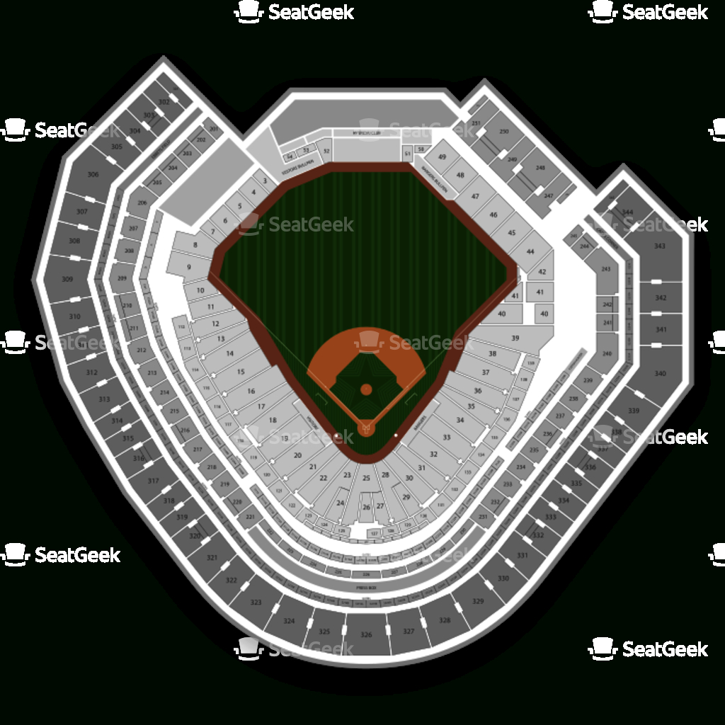 globe life field seating chart with seat numbers