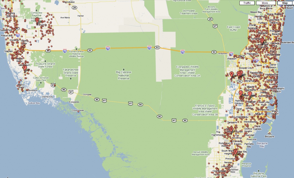 Google Map Florida Usa And Travel Information | Download Free Google - Maps Google Florida Usa
