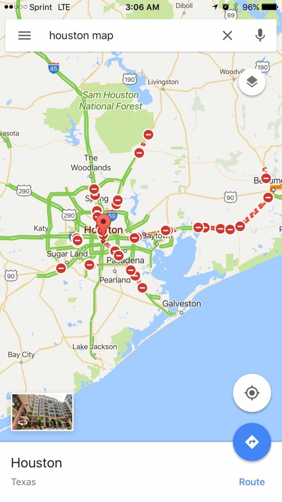 Google Maps Galveston Texas