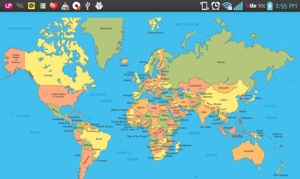 Google World Map - Free Large Images | Things To Wear | World Map - Free Printable World Map For Kids With Countries