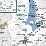 Grand Teton & Yellowstone National Park Map   Jackson Hole Traveler   Free Printable Map Of Yellowstone National Park