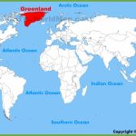 Greenland Location On The World Map   Printable Map Of Greenland