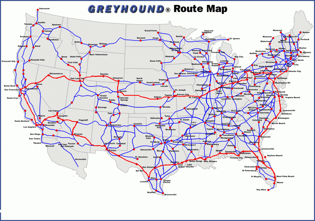 Greyhound Bus Usa - Route Map.. | Travel | Bus Map, Travel, Travel - Greyhound Route Map California