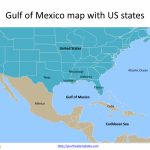 Gulf Of Mexico Map Powerpoint Templates   Free Powerpoint Templates   Florida Gulf Map