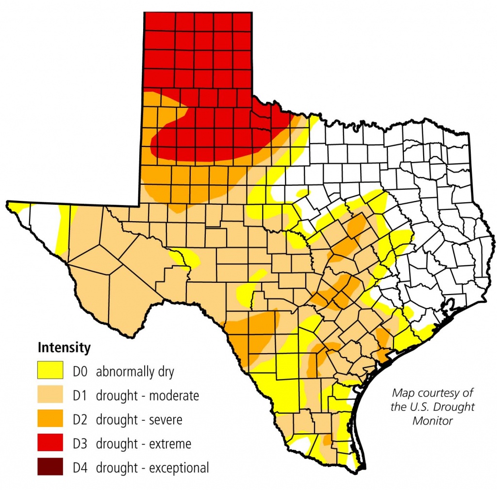 Burn Ban Map Of Texas Free Printable Maps