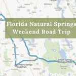 Here's The Perfect Weekend Itinerary If You Love Exploring Florida's   Florida Springs Diving Map