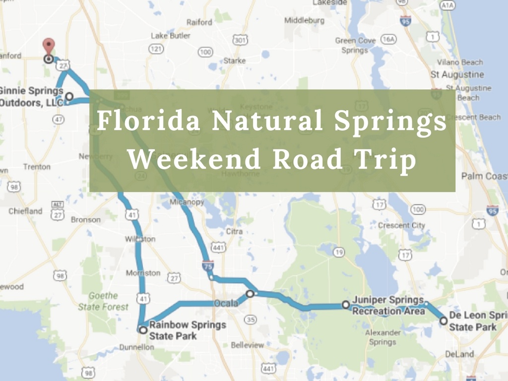 Here&amp;#039;s The Perfect Weekend Itinerary If You Love Exploring Florida&amp;#039;s - Florida Springs Diving Map