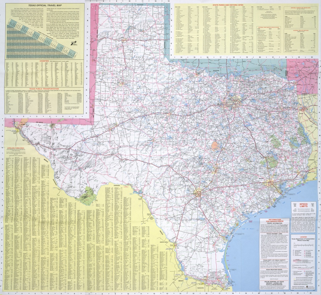 Historic Road Maps - Perry-Castañeda Map Collection - Ut Library Online - Rand Mcnally Texas Road Map