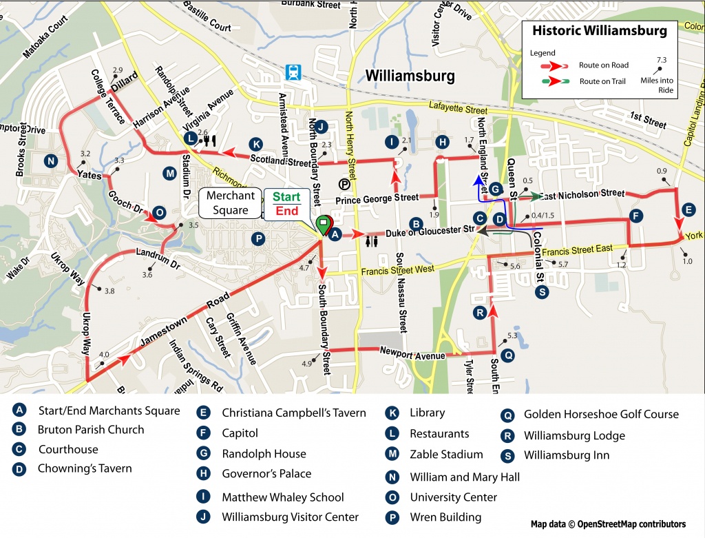 Colonial Williamsburg Printable Map Free Printable Maps