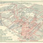 Historical Map: San Francisco Market Street Railway Company Routes   Printable Map San Francisco Cable Car Routes
