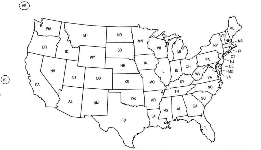 Hite Fresh Usa Outline Blank - Berkshireregion - Us Map Test Printable