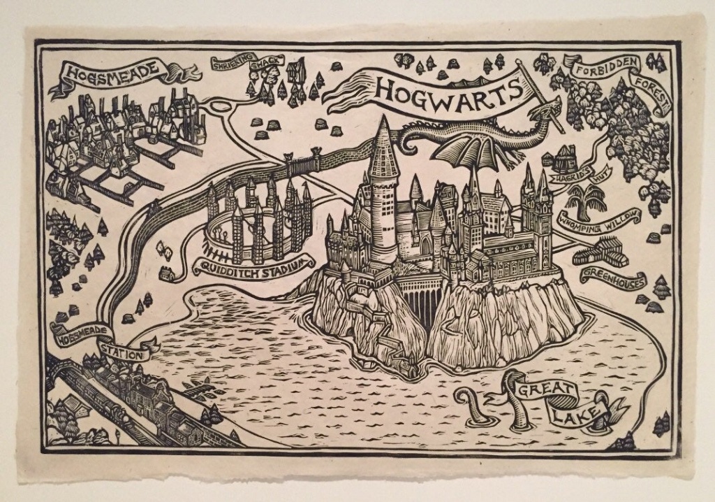 Hogwarts Map Printable Free Printable Maps