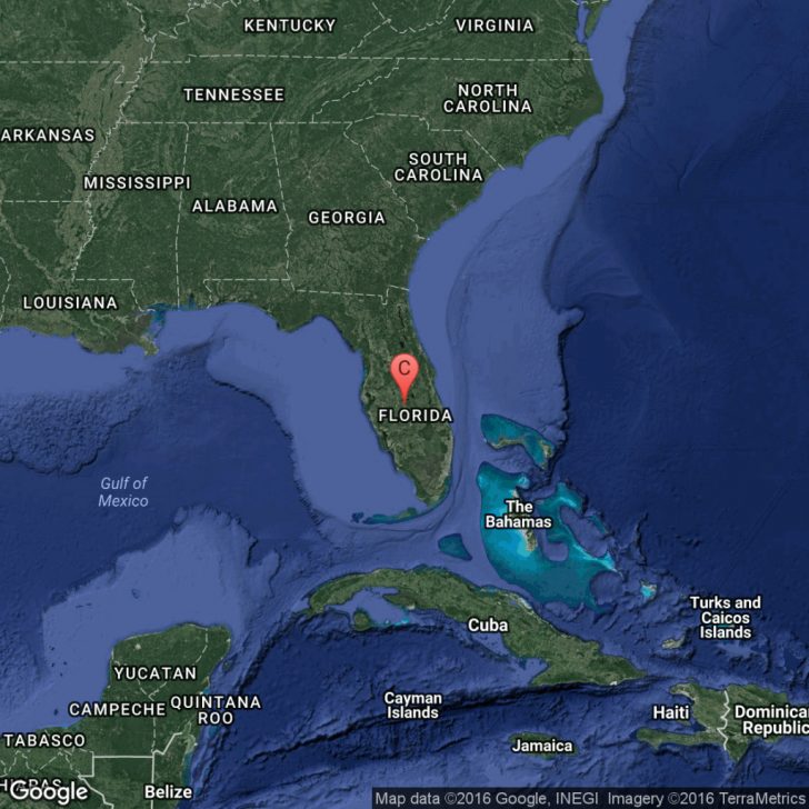 Hutchinson Beach Florida Map