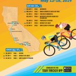 Host City Overview | Amgen Tour Of California   Tour Of California 2018 Map