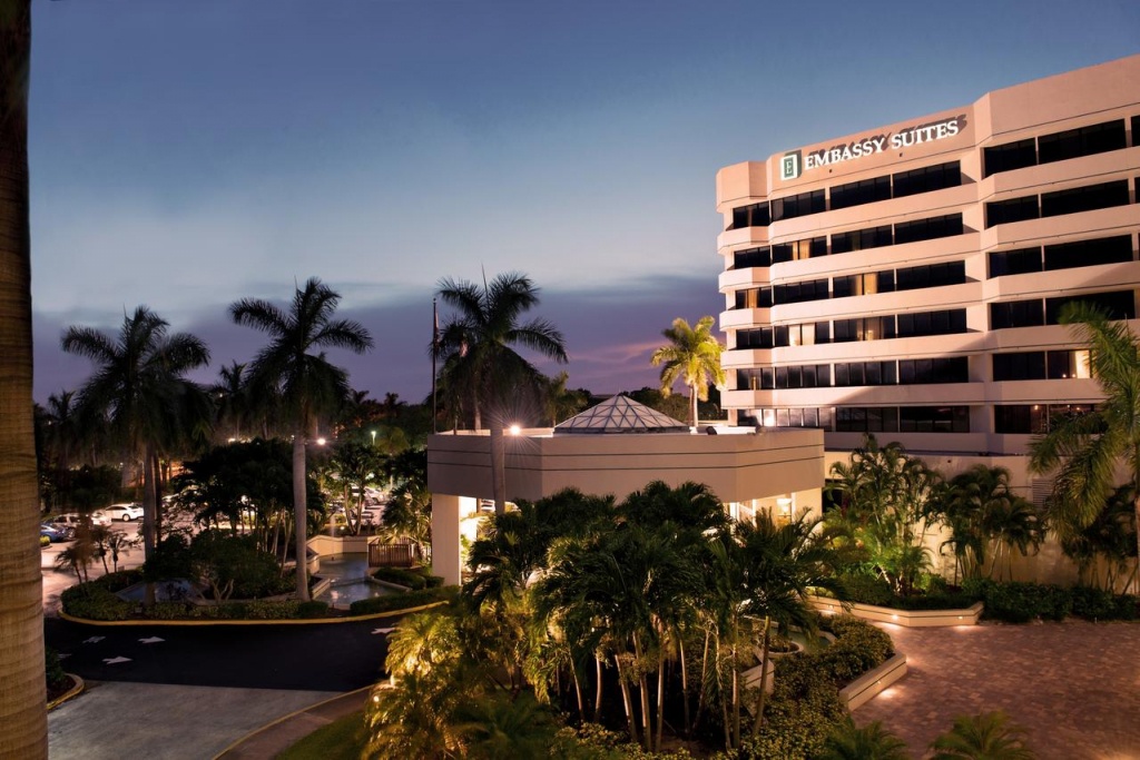 Hotel Embassy Suites Boca Raton, Fl - Booking - Embassy Suites In Florida Map