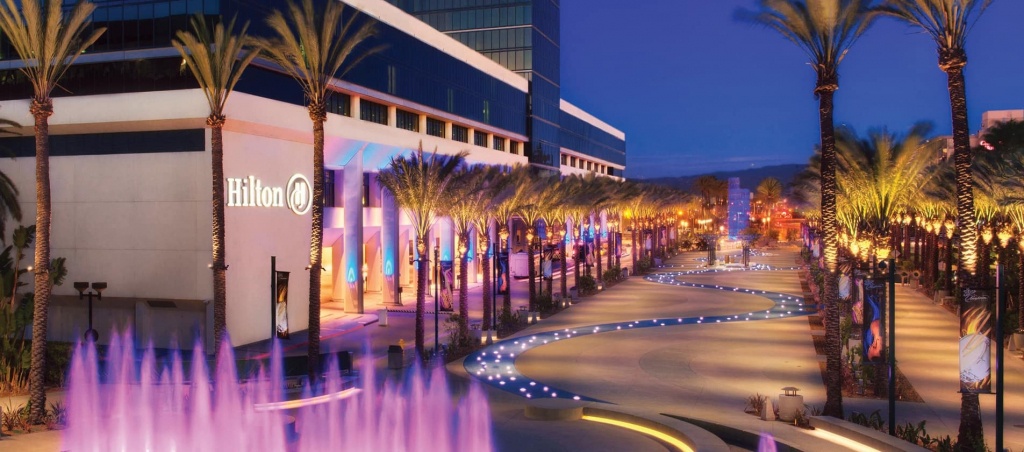 Hotels In Anaheim - Hilton Anaheim - Map Of Hilton Hotels In California