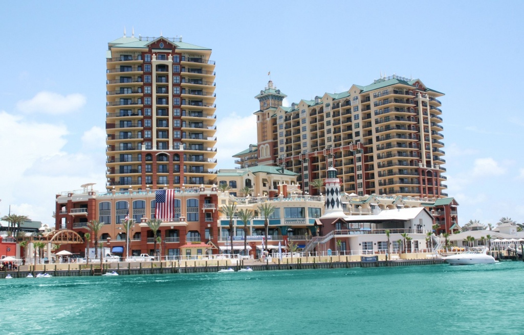 Hotels - Map Of Hotels In Destin Florida