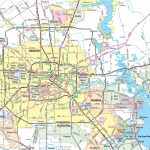 Houston Area Road Map   Show Me Houston Texas On The Map