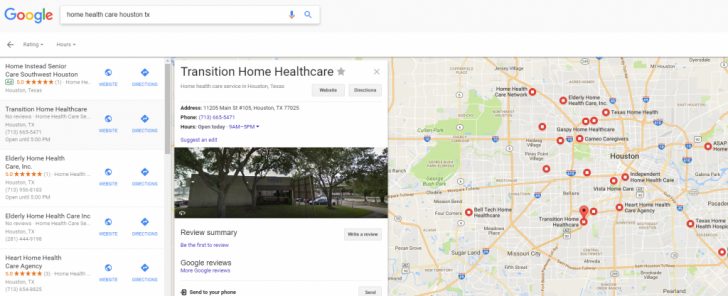 Houston Texas Google Maps