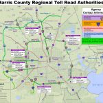 Houston Toll Road Map   Map Of Houston Toll Roads (Texas   Usa)   Road Map Of Houston Texas