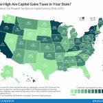 How High Are Capital Gains Taxes In Your State? | Tax Foundation   California Sales Tax Map