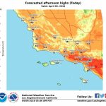 How Long Will Southern California Heat Last? – Daily News Inside Los   Heat Map Southern California