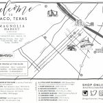 How The Market Came To Be + Joanna's Favorite Waco Places | Magnolia   Magnolia Texas Map