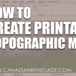 How To Create A Printable Topographic Map In Arcgis Pro   Youtube   How To Make A Printable Map