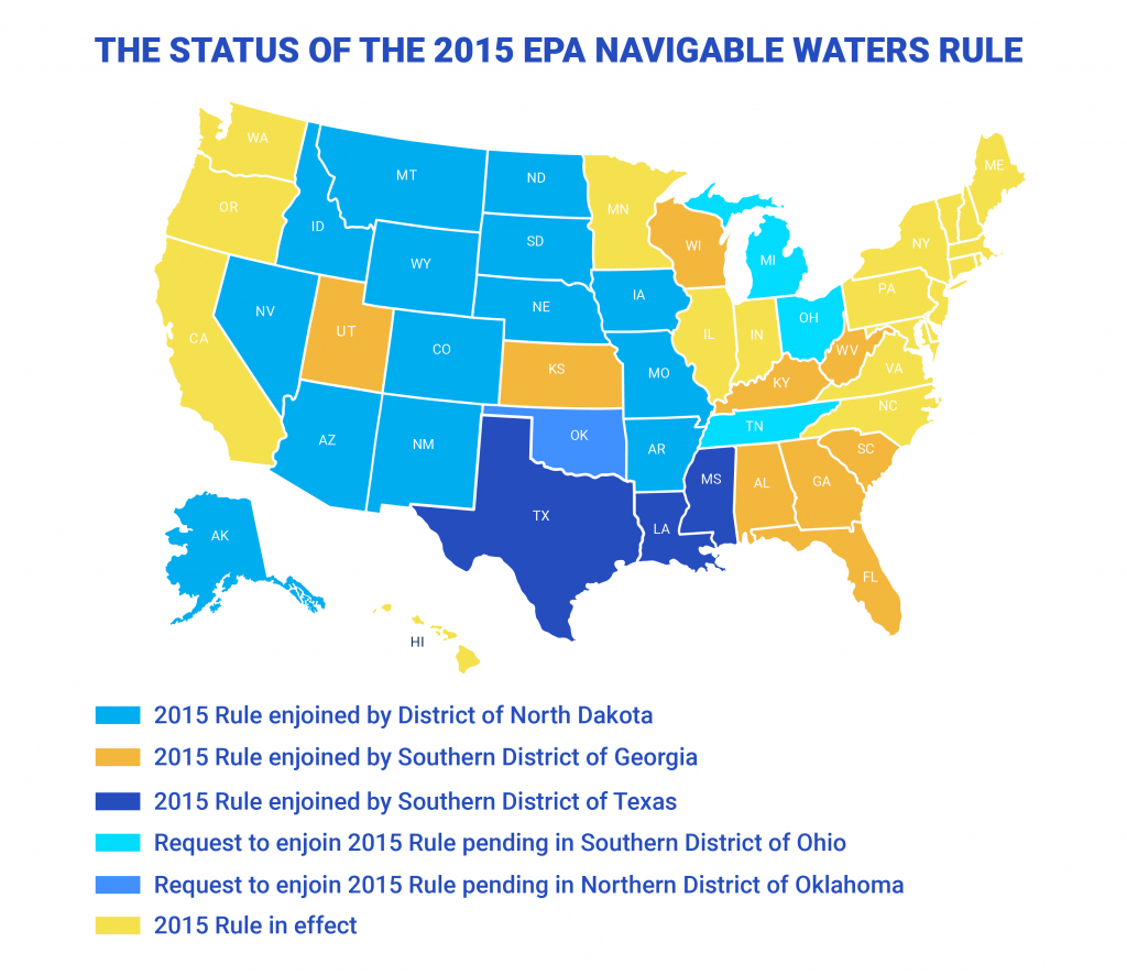 How To Find Out If The Epa&amp;#039;s &amp;#039;navigable Waters&amp;#039; Regulations Affect - Texas Navigable Waterways Map