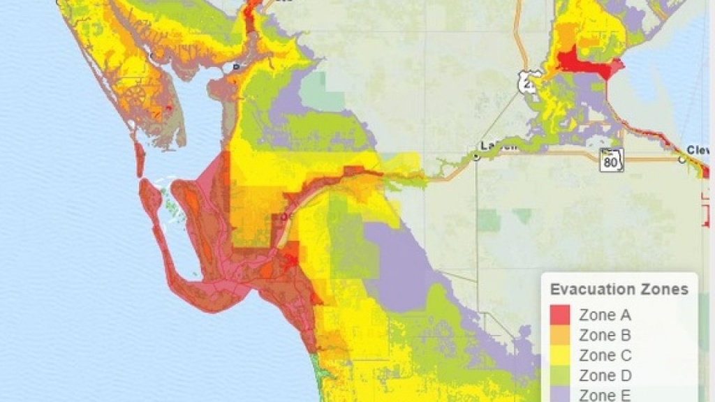 How To Find Which Florida Evacuation Zone You Live In - Florida Zone Map