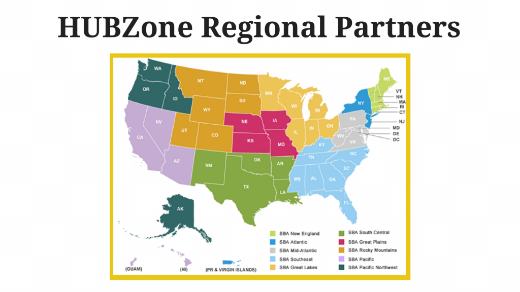 Hubzone Resourcesregion - Hubzone Map California