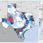 Hydraulic Fracturing Wells In Texasdepth With Water Usage [Oc   Texas Water Well Map