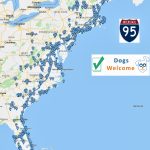 I 95 #petfriendly Road Trip #usa. Choose From 000's Of #petfriendly   Map Of I 95 From Florida To New York