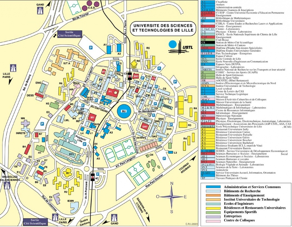 Icare Data And Services Center | Icare Data And Services Center - Printable Map Of Lille City Centre