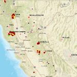 In Search Of Fire Maps – Greeninfo Network   Where Are The Fires In California On A Map