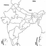 India Map Outline A4 Size | Map Of India With States | India Map   Political Outline Map Of India Printable
